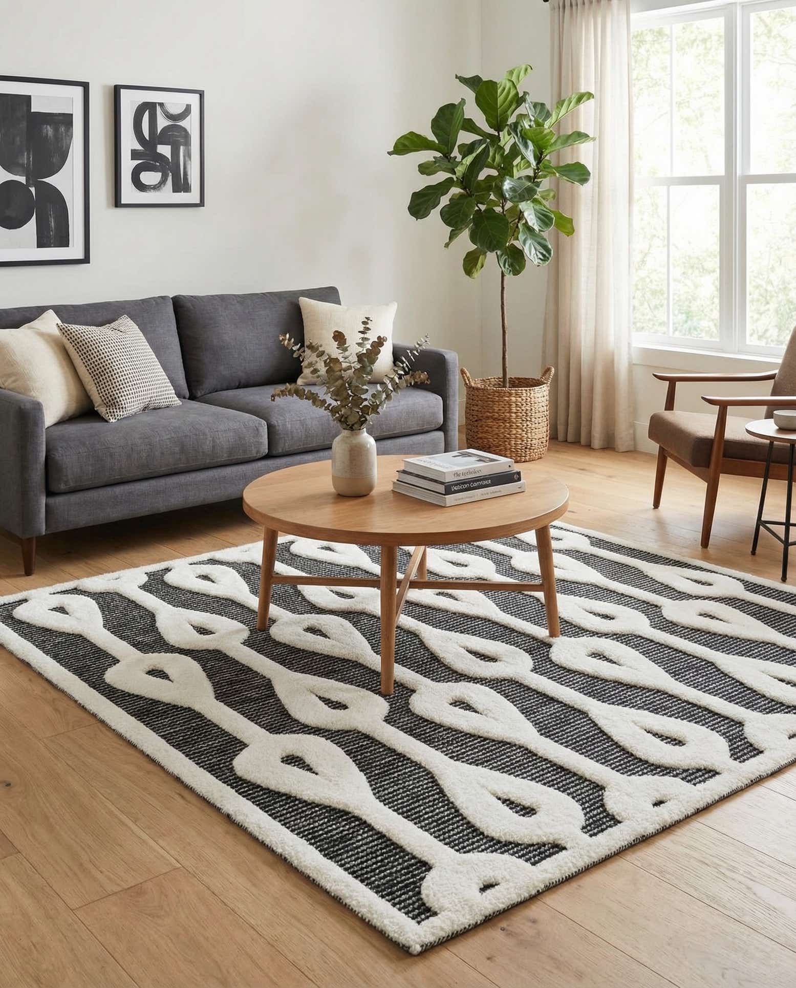 4' x 6' Prismatic Rug