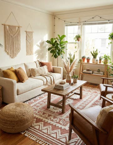 9' x 12' Boho Rug