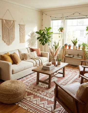 9' x 12' Boho Rug