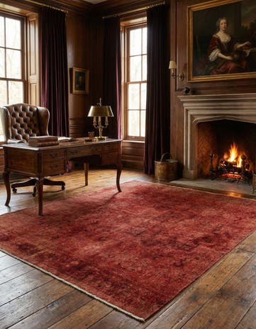 8' x 9' 10 Ultra Vintage Wool Rug