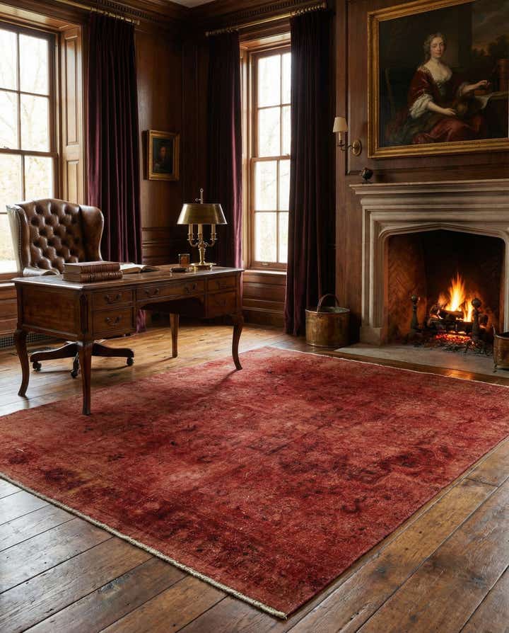 8' x 9' 10 Ultra Vintage Wool Rug