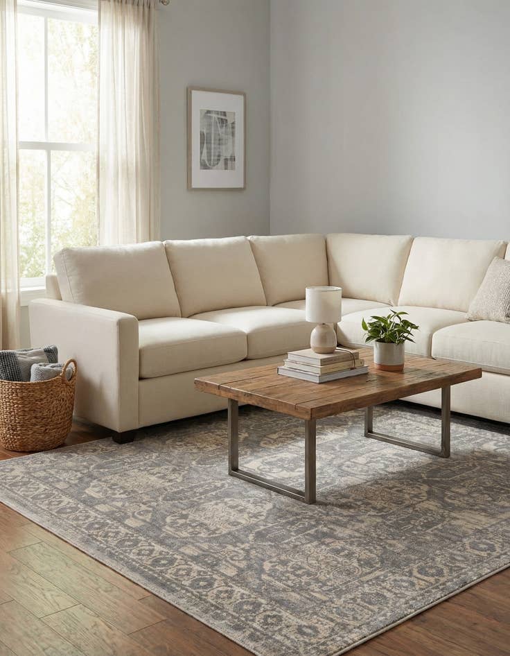 Detail image of 7' 10 x 7' 10 Lola Square Rug