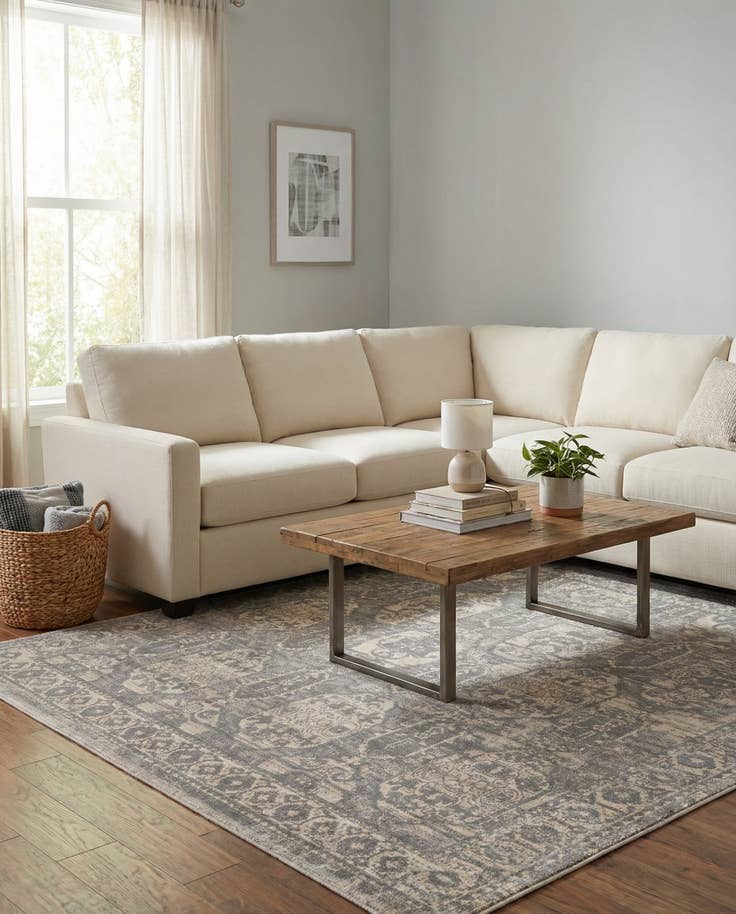 Detail image of 7' 10 x 7' 10 Lola Square Rug