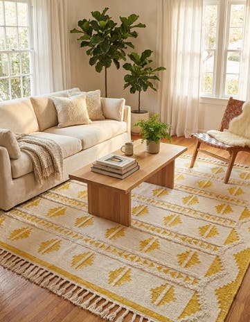 10' x 10' Hand Woven Arizona Wool Square Rug