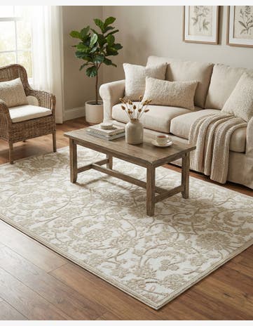 Snow White Nepal Rug