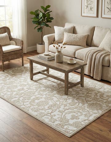 Snow White Nepal Rug