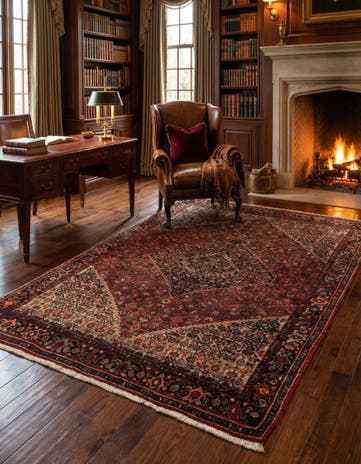 4' 9 x 6' 11 Bidjar Rug