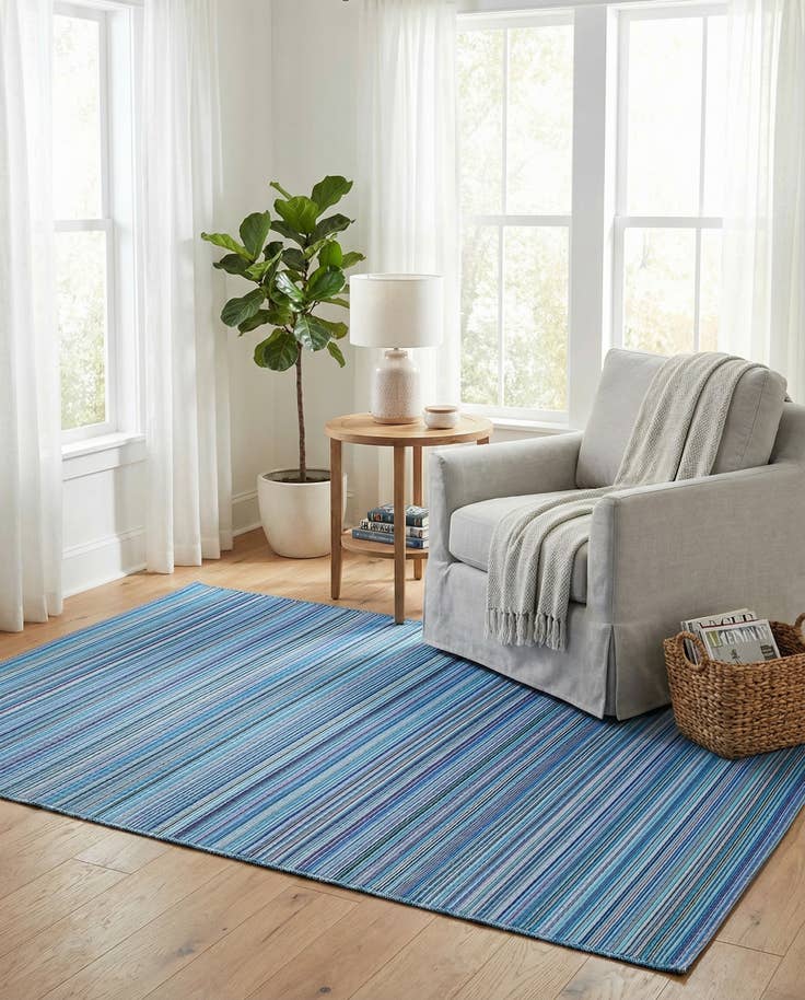 Detail image of 5' x 8' Easy-Clean Vista Breeze Indoor / Outdoor Rug