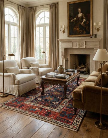 4' 1 x 6' 7 Shirvan Rug