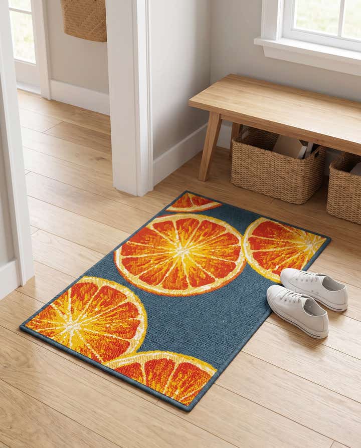 2' x 3' Easy-Clean Modern Indoor / Outdoor Rug