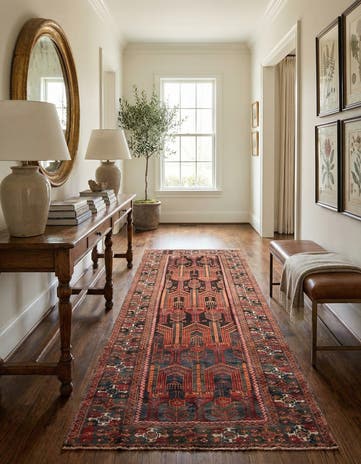 4' x 9' Hamedan Rug