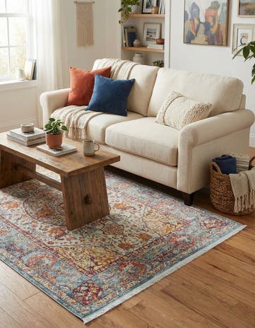 Light Blue Santiago Rug