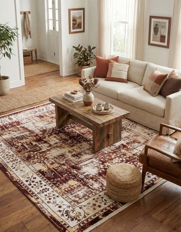 7' 10 x 10' Nain Design Rug