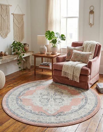 5' x 5' Parker Round Rug