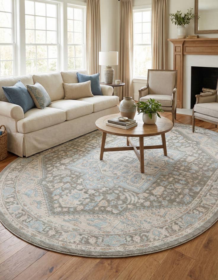 Detail image of 8' x 10' Whitney Oval Rug