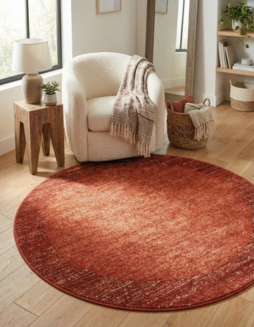 4' x 4' Angelica Round Rug