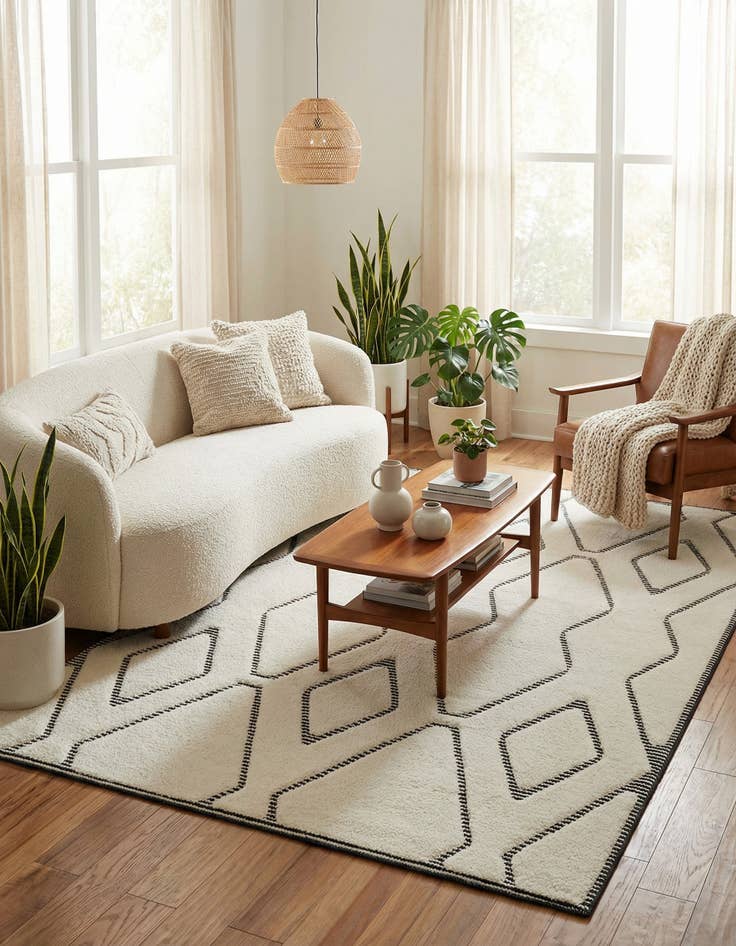 Detail image of 5' x 7' Prismatic Rug