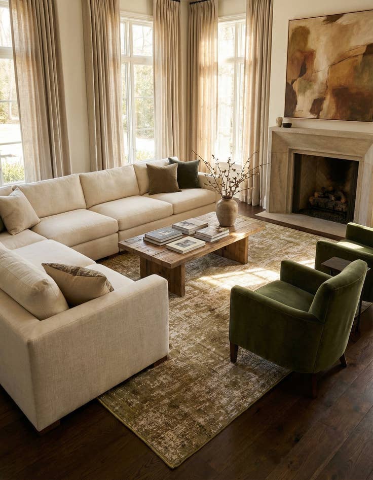 Detail image of 9' 5 x 13' 5  Hand Knotted Ultra Vintage Persian Wool Rug