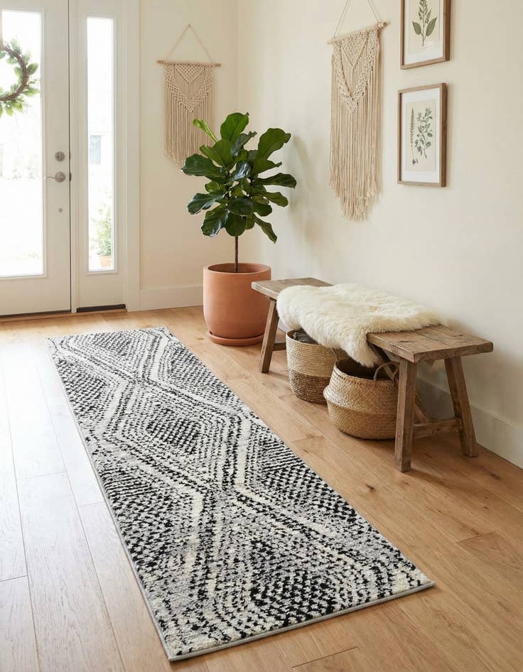 Detail image of 2' x 7' 10 Tagine Runner Rug