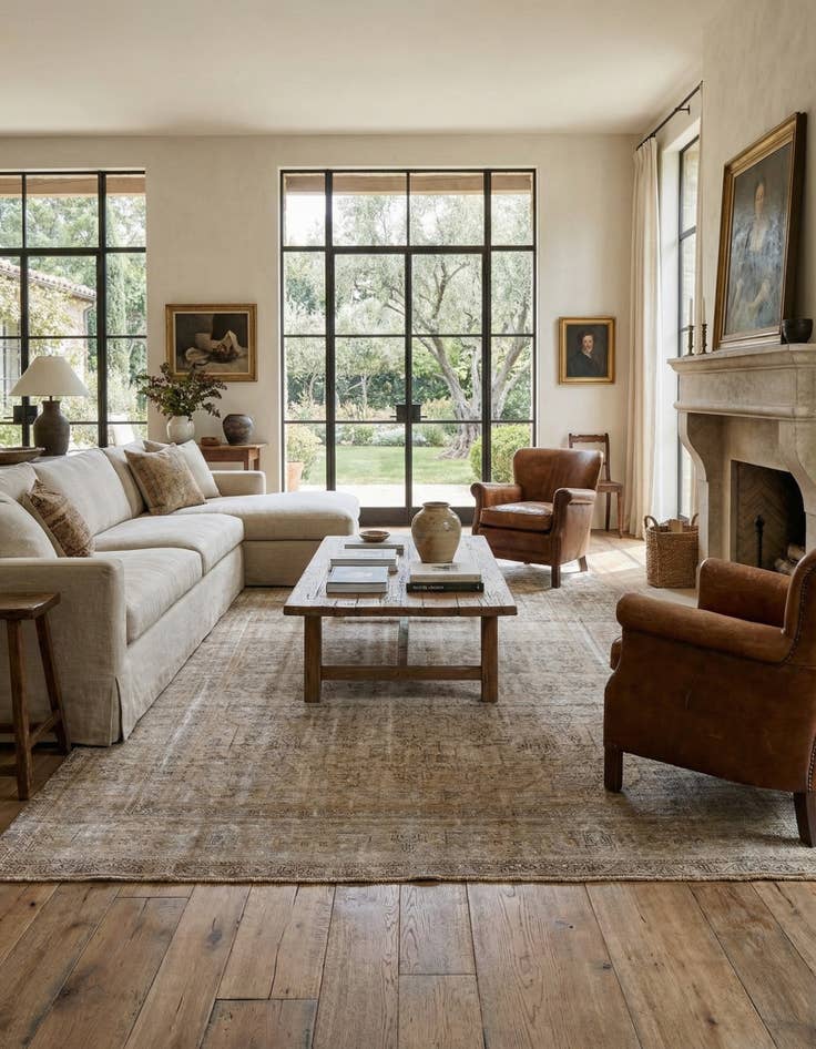 Detail image of  9' 5 x 12' 3  Hand Knotted Ultra Vintage Persian Wool Rug