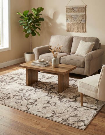 Brown Oasis Rug