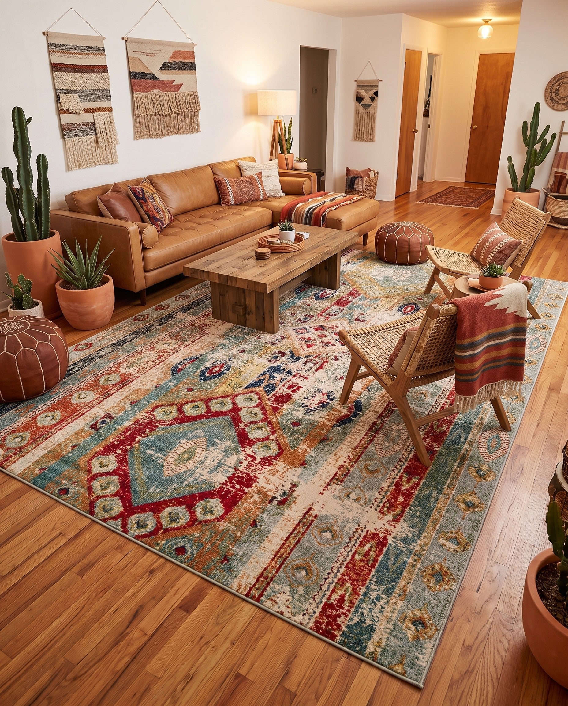 9' x 12' 2 Washable Mesa Rug