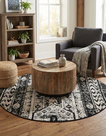 5' 3 x 5' 3 Oregon Round Rug