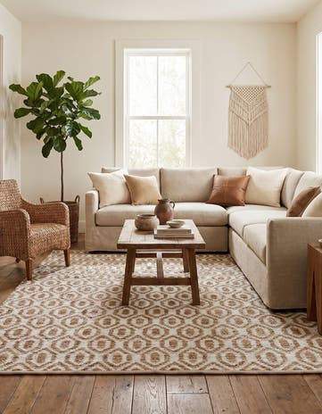 White Hand Woven Chindi Jute Rug