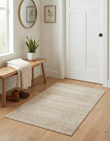 Jill Zarin Beige Uptown Madison Avenue Rug