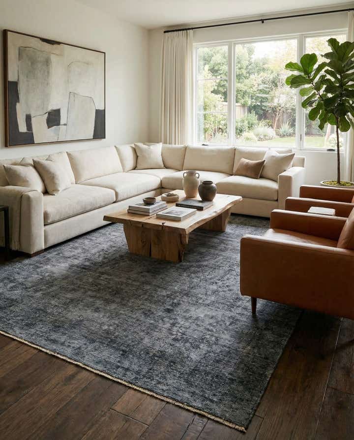 8' 1 x 10' 10 Hand Knotted Ultra Vintage Persian Wool Rug