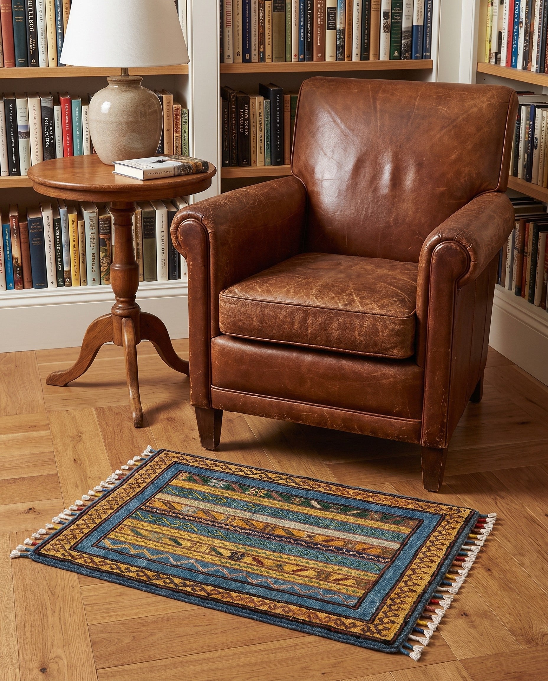 1' 10 x 2' 9 Hand Knotted Kazak Rug