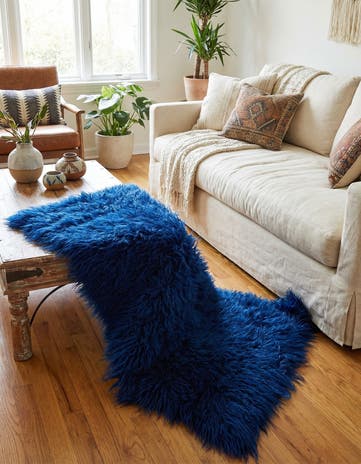 3' x 5' 2 Hand Knotted Moroccan Wool Rug