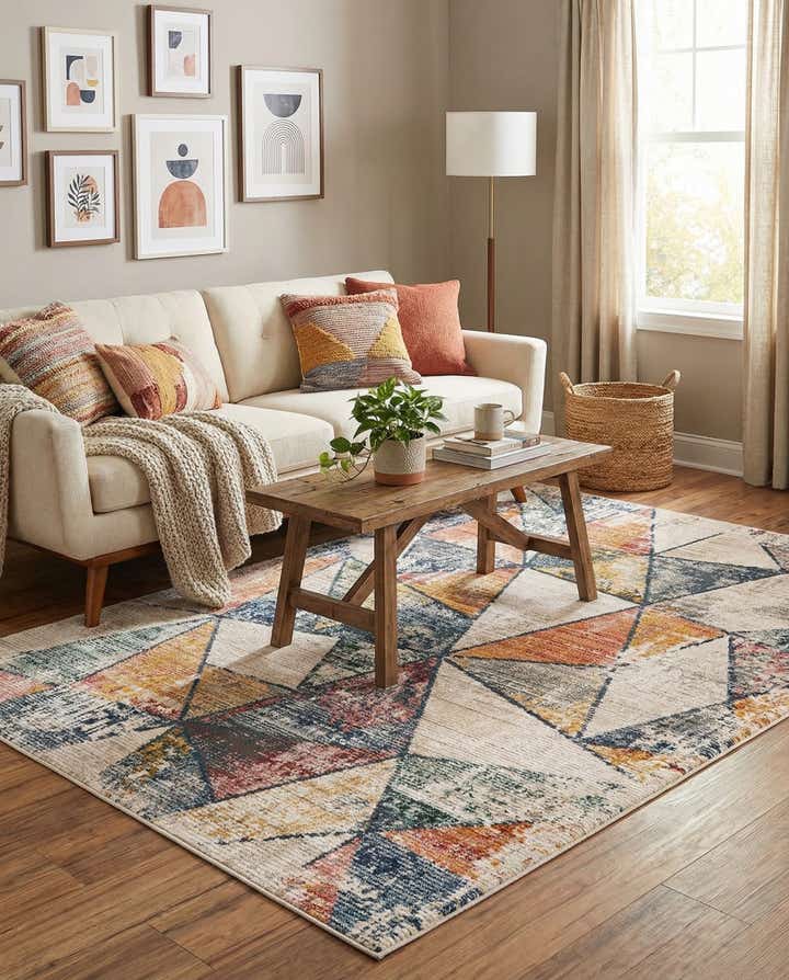 6' x 9' 2 Gemstone Rug