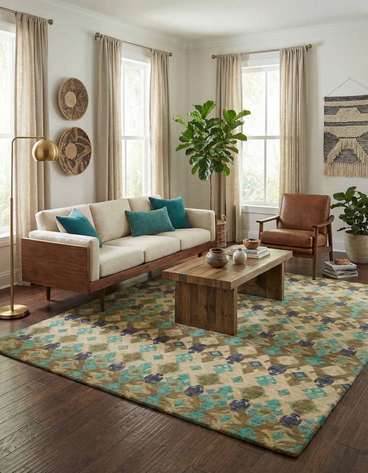 Detail image of 8' x 9' 10 Luna Rug