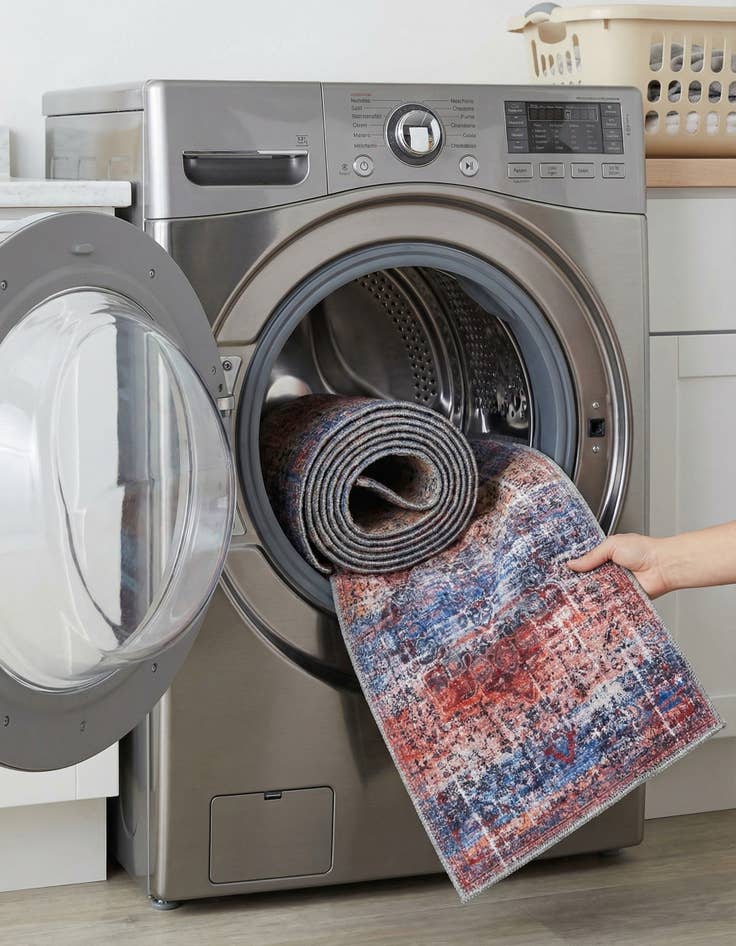 Detail image of 2' 7 x 12'  Washable Renaissance Runner Rug