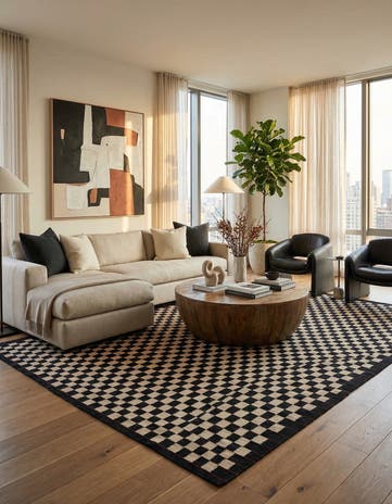 8' 5 x 11' 2 Hand Woven Kilim Modern Wool Rug