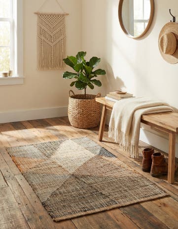Hand Woven Kilim Jute Rug