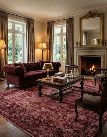 9' 9 x 13' 1 Vintage Royal Wool Rug