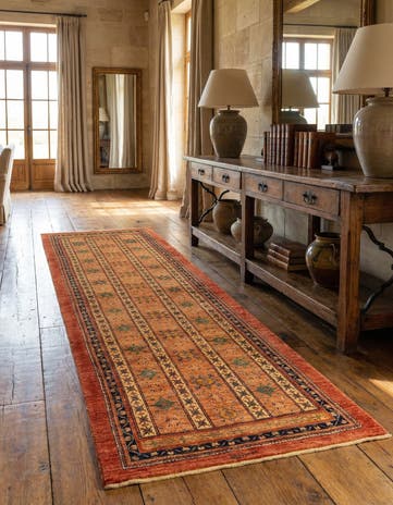 2' 9 x 9' 1 Luribaft Wool Runner Rug