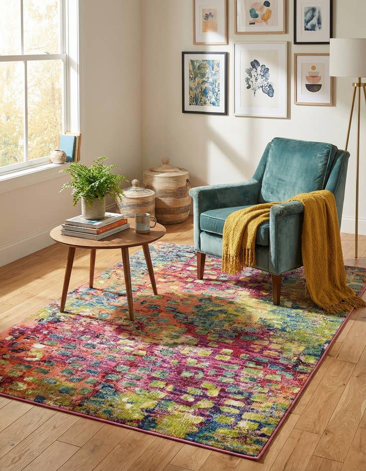 Detail image of  4' x 6'  Washable Sevilla Rug