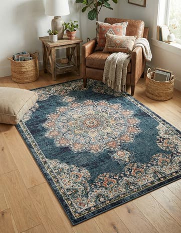 Denim blue Isabella Rug