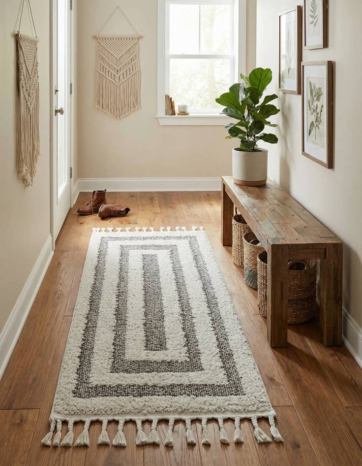 Detail image of  2' x 4' Boho Runner Rug