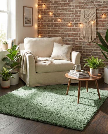  5' x 5' Everyday Shag Square Rug