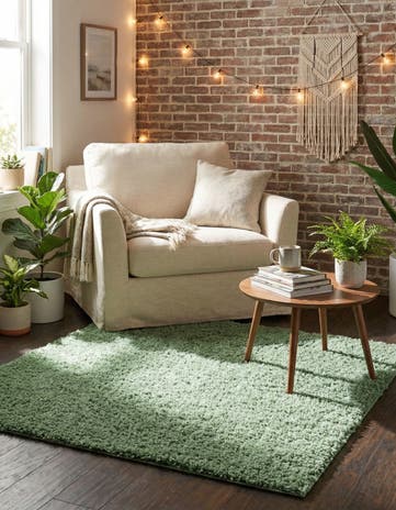 5' x 5' Everyday Shag Square Rug