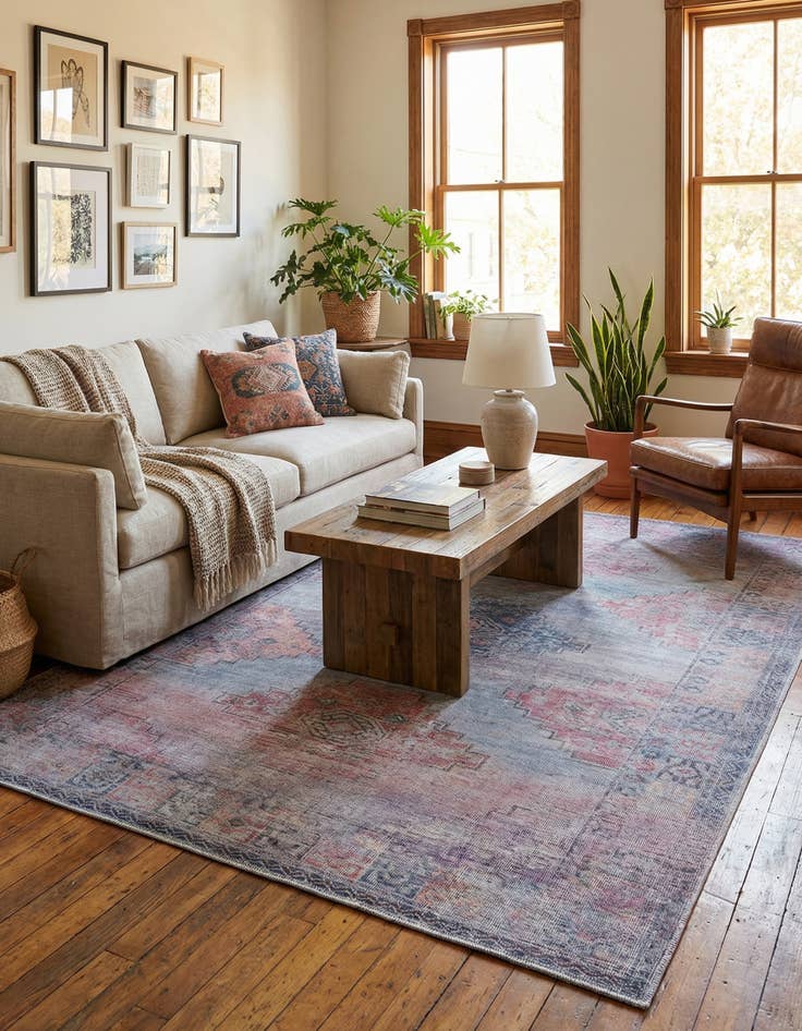 Detail image of 7' 10 x 10'  Washable Sisu Rug