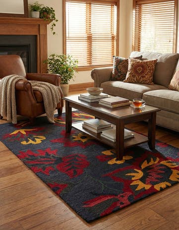 5' x 8' Agra Wool Rug