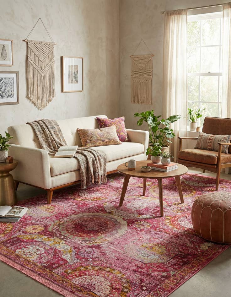 Detail image of  7' x 10' Santiago Rug