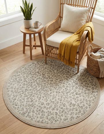 4' x 4' Savannah Round Rug