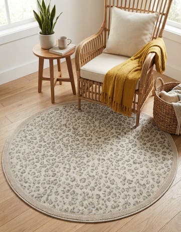 4' x 4' Savannah Round Rug