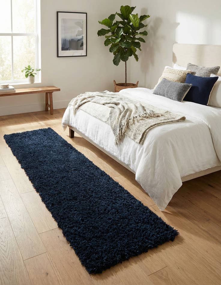 Detail image of 2' 7 x 12' Marilyn Monroe™ Shag Runner Rug